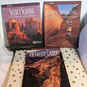 Set of 3 Arizona Highways Special Scenic Collections Books